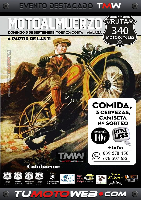 XIX Motoalmuerzo Ruta 340 Motorcycles 2017