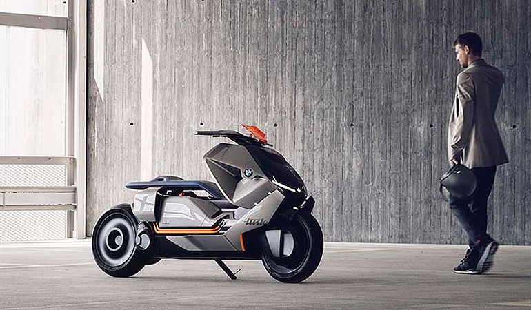 Motorrad Concept Link: La BMW urbana del futuro 100% conectada al conductor