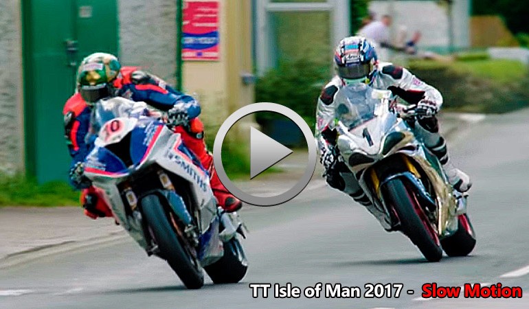 Tourist Trophy Isla de Man 2017 en cámara lenta