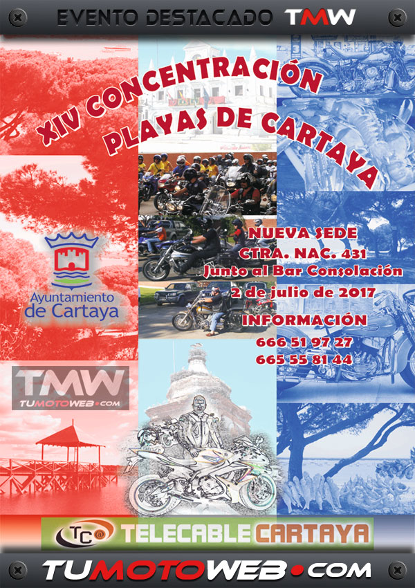 XIV Concentración Mototurística Playas de Cartaya 2017