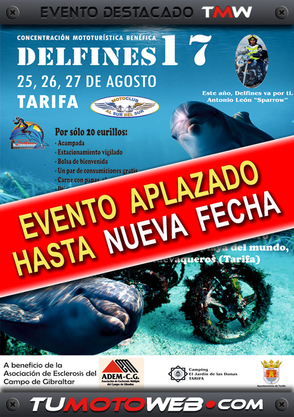 (EVENTO APLAZADO) XI Aniversario Concentración Motera Benéfica Delfines 2017