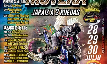 Concentración Motera Jaraíz A 2 Ruedas 2017