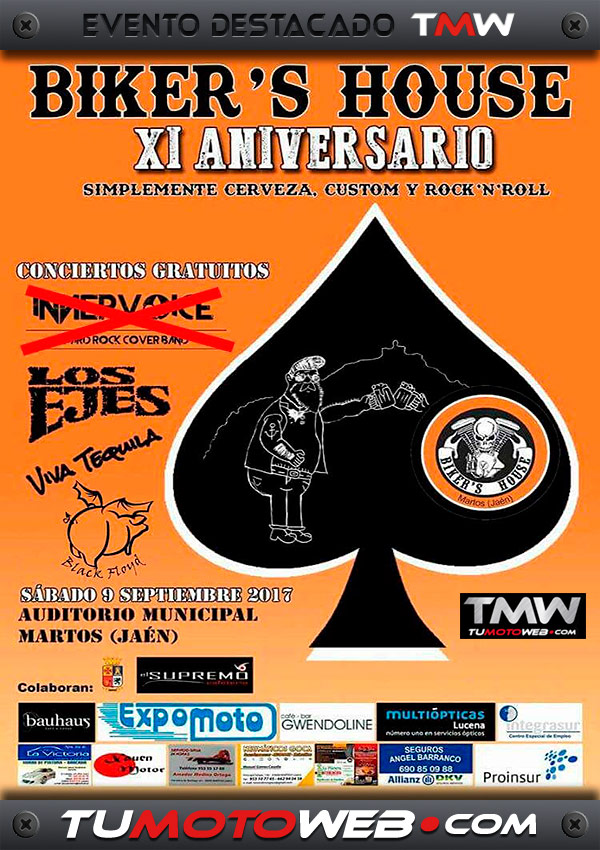 XI Aniversario Biker’s House 2017