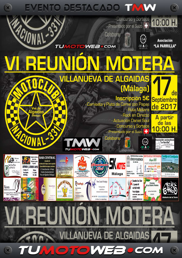 VI Reunión Motera Villanueva de Algaidas 2017