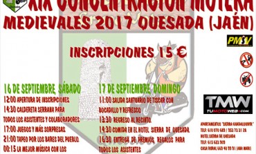 XIX Concentración Motera Medievales 2017