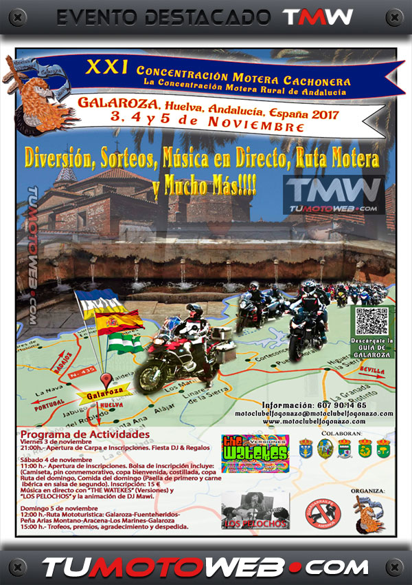 XXI Concentración Motera Cachonera 2017