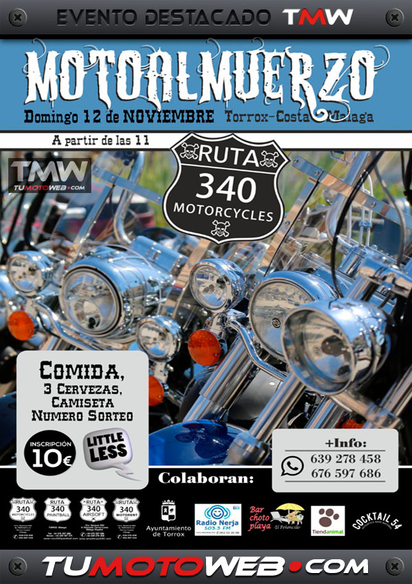 XI Aniversario Ruta 340 Motorcycles 2017
