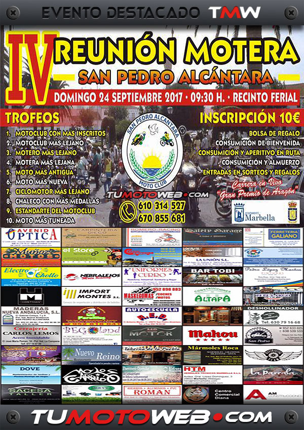 IV Reunión Motera San Pedro Alcántara 2017
