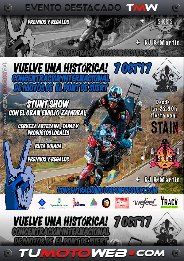 Concentración Internacional de Motos Pont de Suert 2017