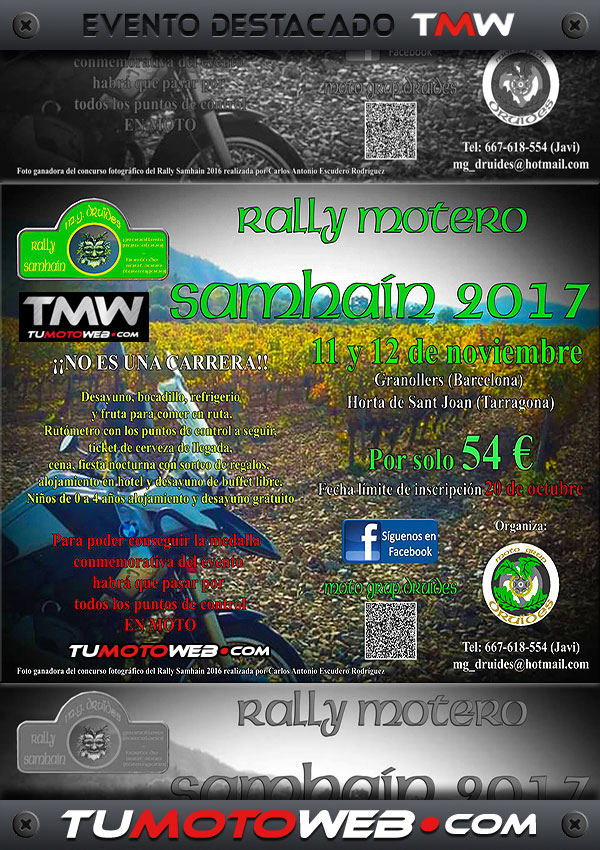 Rally Motero Samhain 2017
