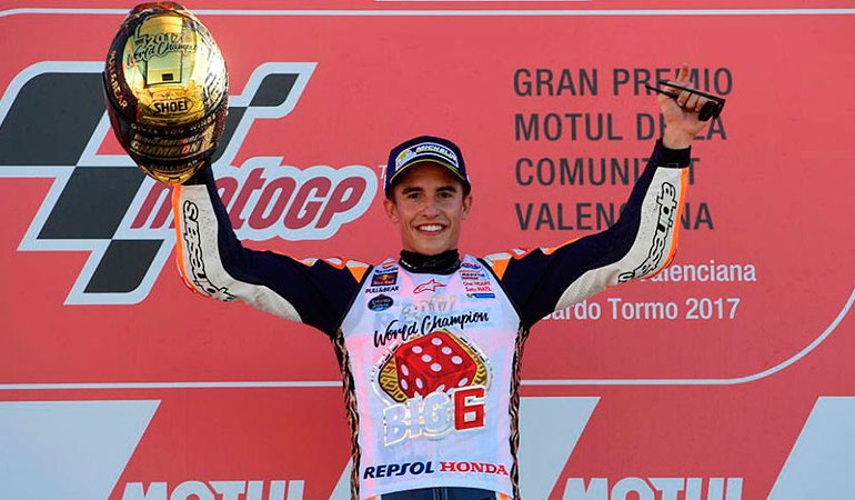 Marc Márquez gana su cuarto Mundial de MotoGP