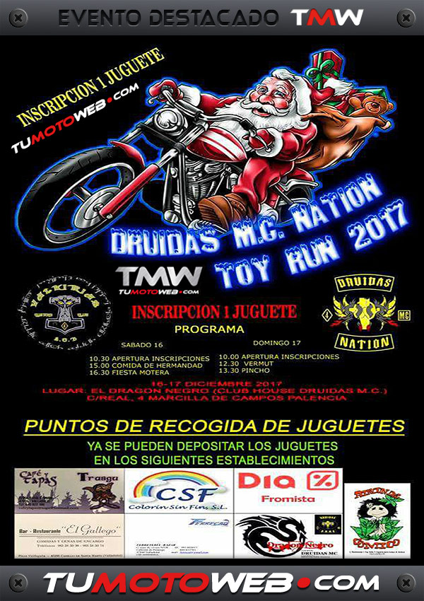 VI Toy Run Druidas MC 2017