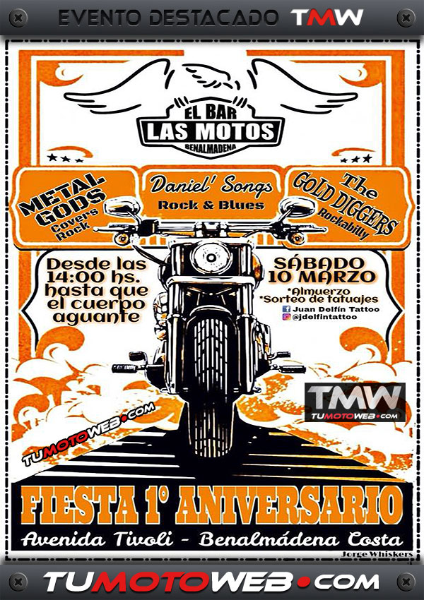 Fiesta I Aniversario El Bar de Las Motos 2018