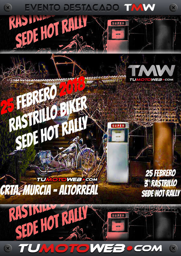 III Rastrillo Biker Sede Hot Rally 2018