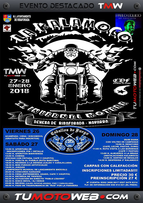 II Concentración Invernal Motera La Kalamoco 2018