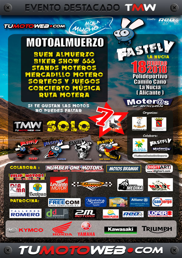 Motoalmuerzo Fastfly La Nucía 2018