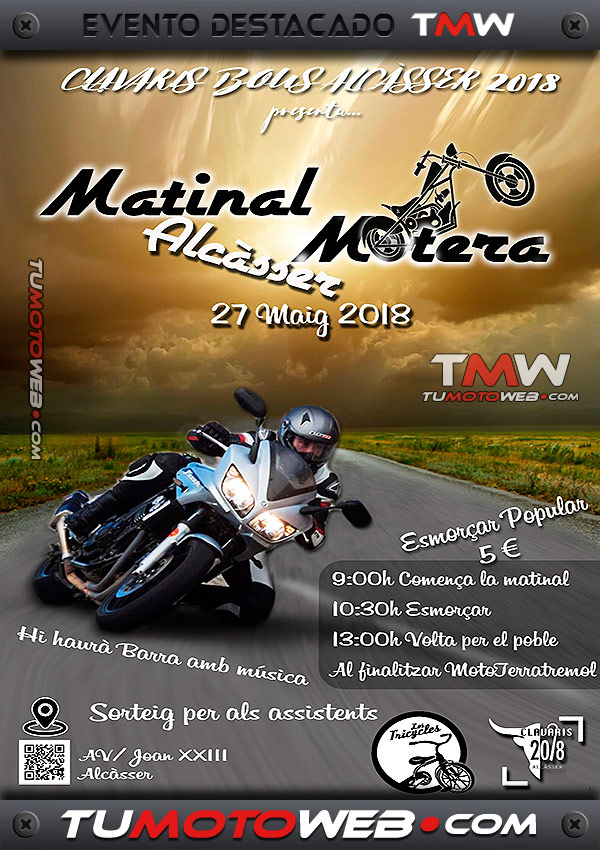 Matinal Motera Clavaris Bous Alcasser 2018