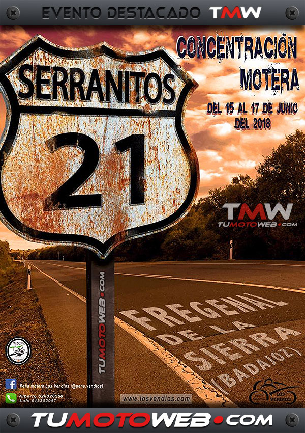 XXI Concentración Motera Serranitos 2018