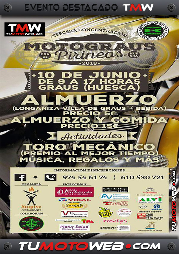 III Concentración MotoGraus Pirineos 2018