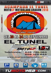 Acampada El Túnel – MotoGP Motorland Aragón 2018
