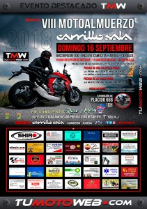 VIII Motoalmuerzo Carrillo Sala 2018