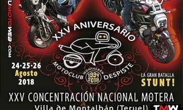 XXV Concentración Motera Villa de Montalbán 2018