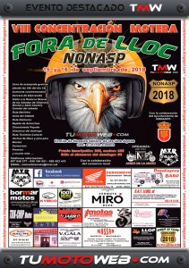VIII Concentración Motera Fora de Lloc Nonaspe 2018