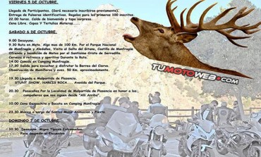 VII Encuentro Motero Berrea en Monfragüe 2018