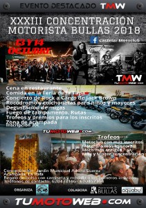 XXXIII Concentración Motorista Bullas 2018