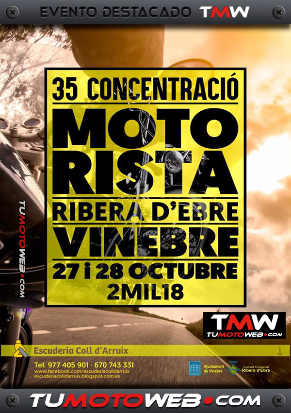 XXXV Concentración Motorista Ribera del Ebro 2018