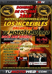 IV Motoalmuerzo Los Increibles 2018