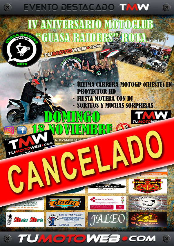 IV Aniversario MotoClub Guasa Raiders Rota 2018