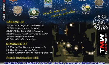 XXX Reunión Libre Estrella de Javalambre 2019