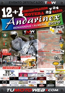 XII+I Concentración Motera ANDARINEX 2019