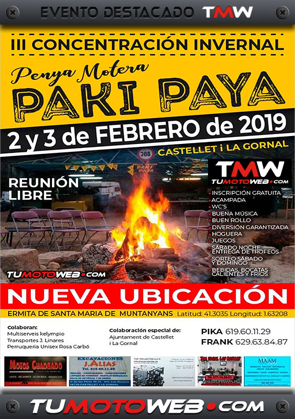 III Concentración Invernal Paki Paya 2019