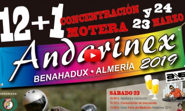 VIDEO PROMO - XII+I Concentración Motera ANDARINEX 2019