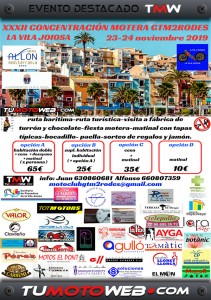 XXXII Concentración Motera La Vila Joiosa 2019