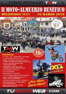 II Motoalmuerzo Benéfico Andando Por Ellos 2019
