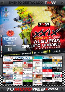XXIX Trofeo de Velocidad Urbano ALGUEÑA 2019