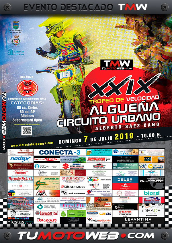 XXIX Trofeo de Velocidad Urbano ALGUEÑA 2019