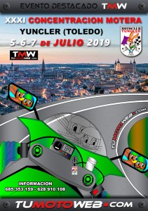 XXXI Concentración Motera Yuncler 2019