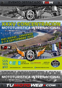 XXXV Concentración Mototurística Internacional Sanxenxo 2019