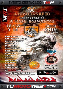 X Concentración Motera A Rosa Dos Ventos 2019