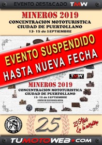 XXV Concentración Mototurística Mineros 2019