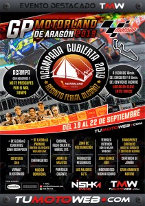 Acampada Cubierta Recinto Ferial Alcañiz MotoGP 2019