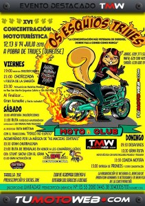 XVI Concentración Mototurística Os Esquios 2019