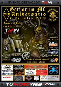 VII Aniversario Gothorum MC Málaga 2019