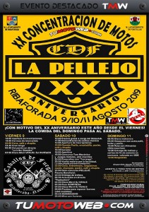 XX Concentración de Motos LA PELLEJO 2019