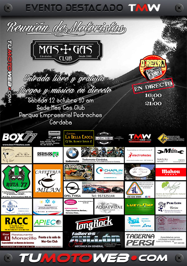 Reunión de Motoristas Mas-Gas Club 2019