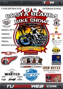 IX Concentración Internacional Costa Blanca Bike Show 2019